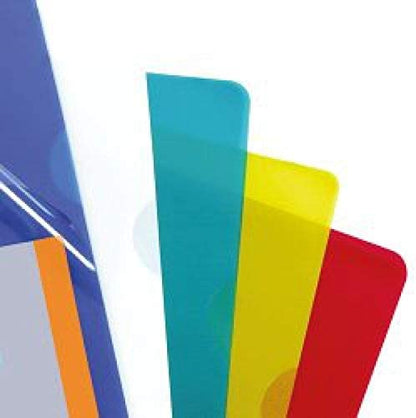 ACCO - Rexel Nyrex Cut Flush Folder Polypropylene A4 110 Micron Blue (Pack 25) 12161BU