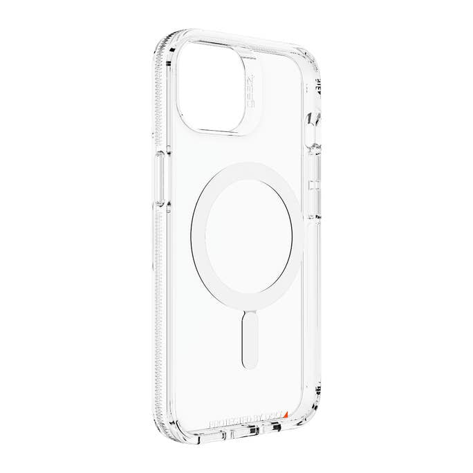 Gear4 Crystal Palace Snap - Back Cover For Mobile Phone - Magsafe Compatibility - D3O Crystalex - Clear - For Apple Ipho