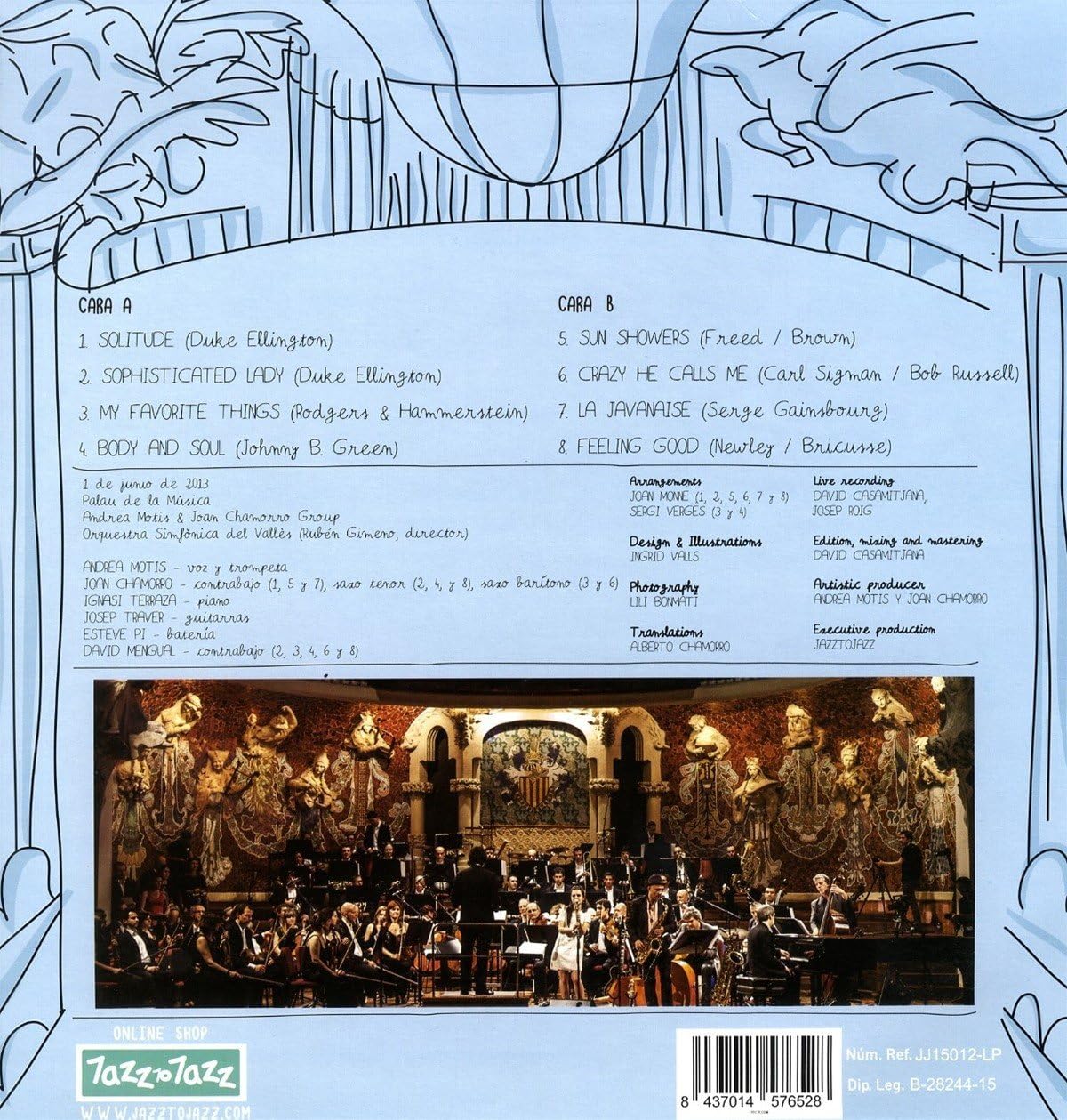 Motis Andrea & Joan Chamorro - Live At Palau De La Musica (amb L`orquestra Simf