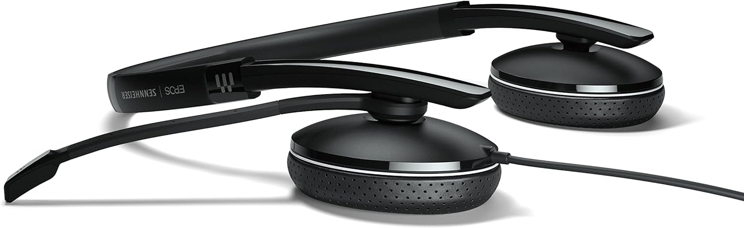 EPOS I SENNHEISER ADAPT 165 USB II - Headset - on-ear - wired - USB, 3.5 mm jack - black - Optimised for UC