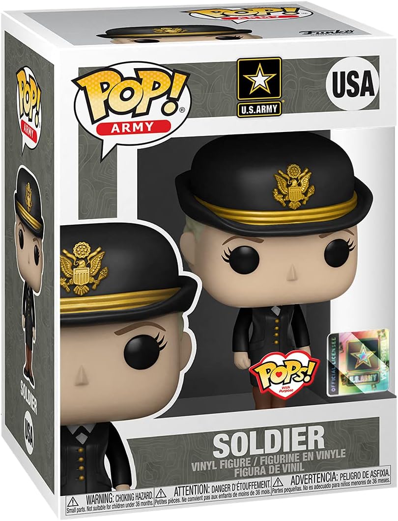 POP! MILITARY: ARMY FEMALE 1-SERVICE UNIFORM