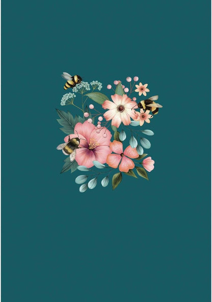 2024 Fashion Diary Floral Bee A5 Diary