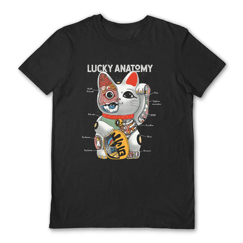 PEPE RODRIGUEZ (LUCKY ANATOMY) BLACK UNISEX T-SHIRT