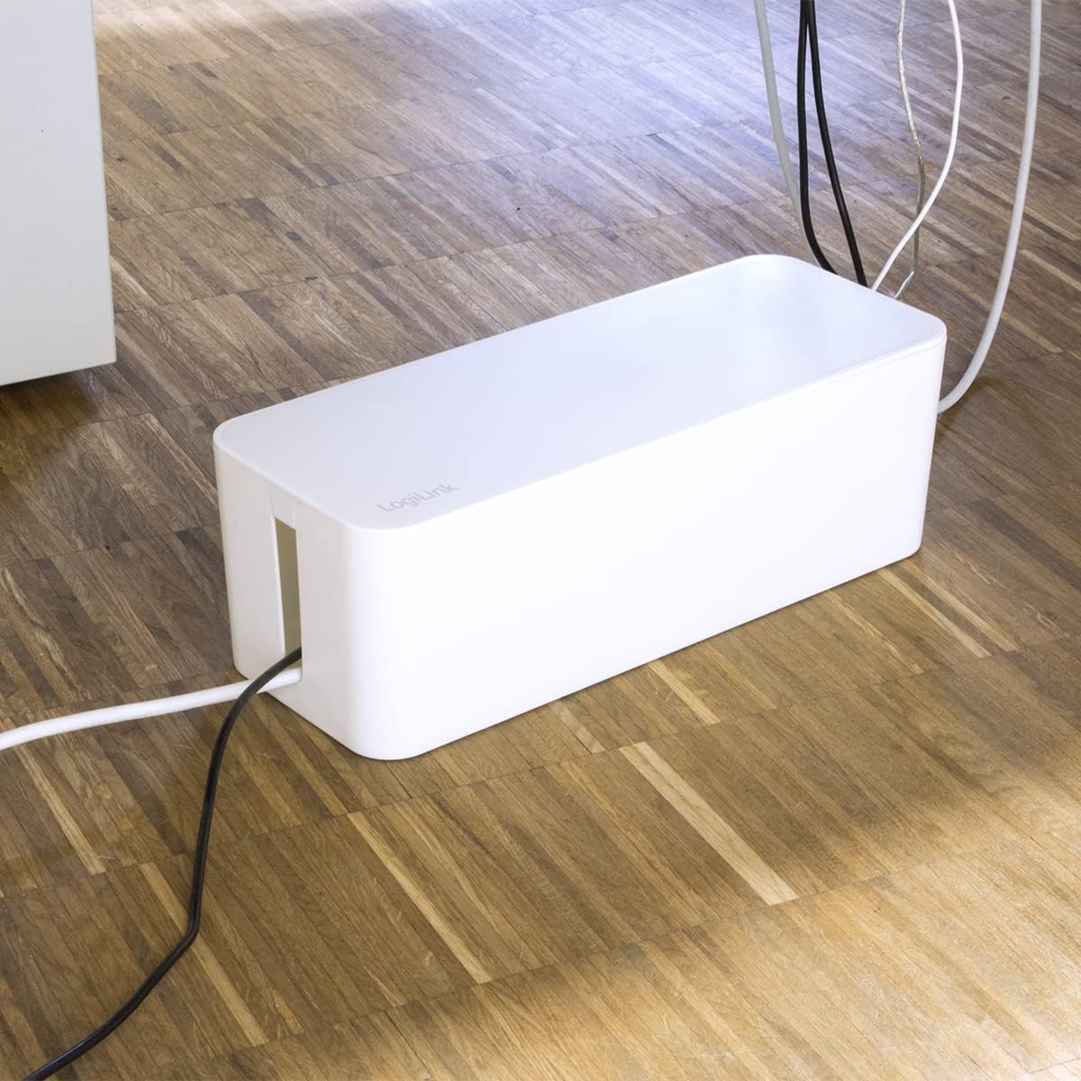 Management Cable Box big 407 x 157 x 133,5mm LogiL