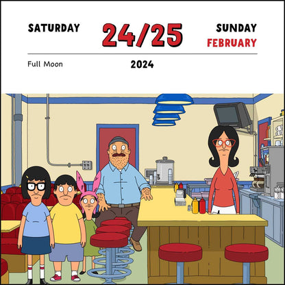 Box - Cal 24 Bobs Burgers 2024 Day To Day Cale