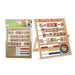 Teorema: Fatto Di Legno - Studia L`Alfabeto Con Pallottoliere 29X25X14 Cm