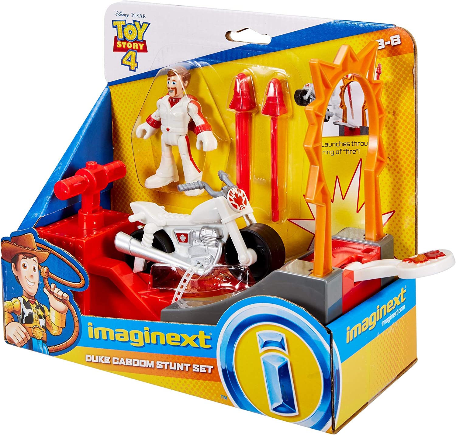 Toy Story 4 Duke Caboom Stunt Set //GBG72-GBG71