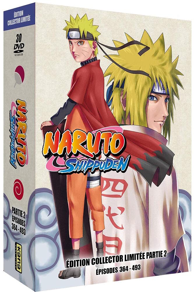 Coffret naruto shippuden, partie 2, épisodes 364 à 493