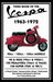 THIRD BOOK OF THE VESPA 1963-1972 - 90cc - 125cc - 150cc MODELS
