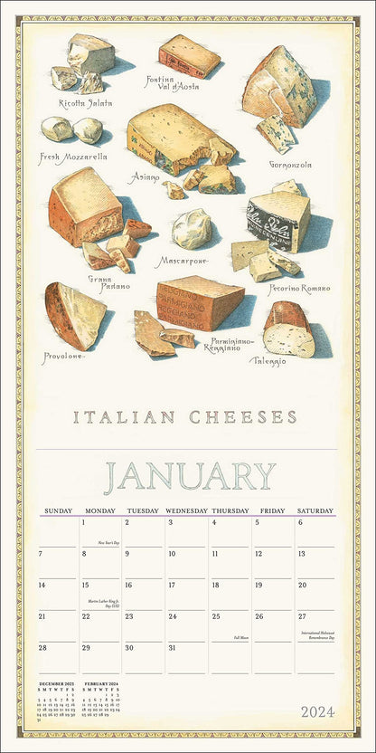 Farmer’s Market 2024 Wall Calendar