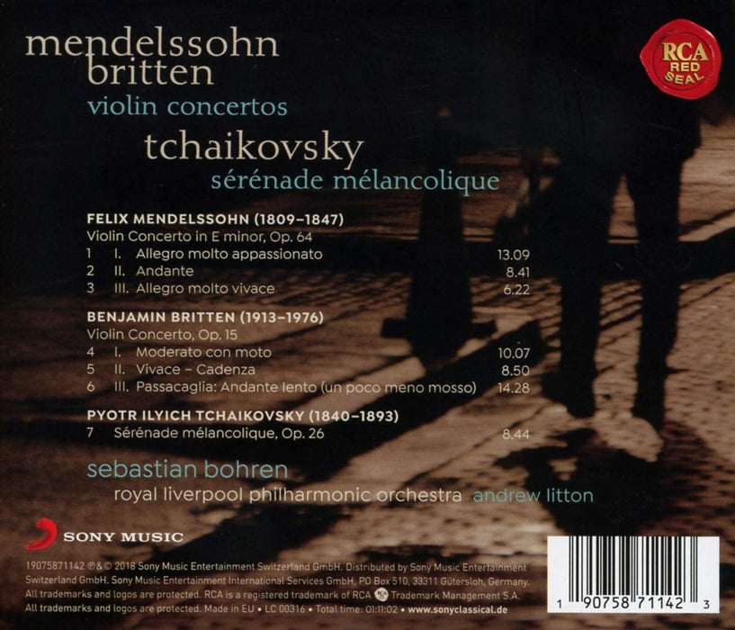 Mendelssohn & Britten: Violin Concertos
