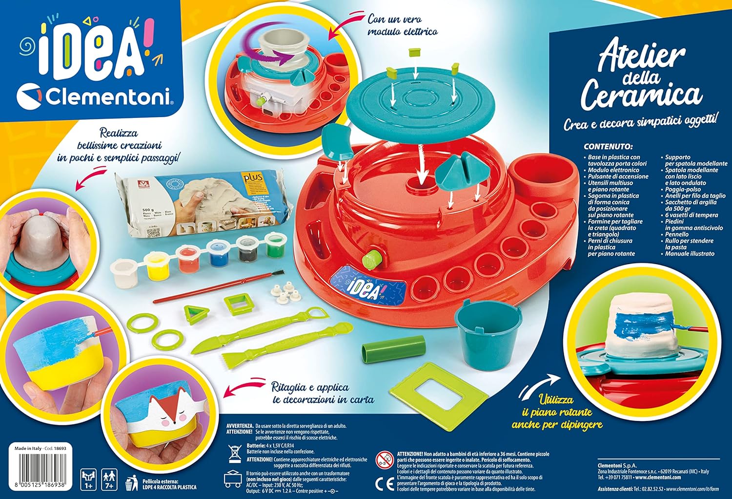 Clementoni: Idea Crativi Idea - My Pottery Lab