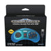 Retro-Bit Official SEGA Mega Drive USB Controller 8-Button Arcade Pad for PC, Mac, Steam, RetroPie, Raspberry Pi - USB Port - Clear Blue Single