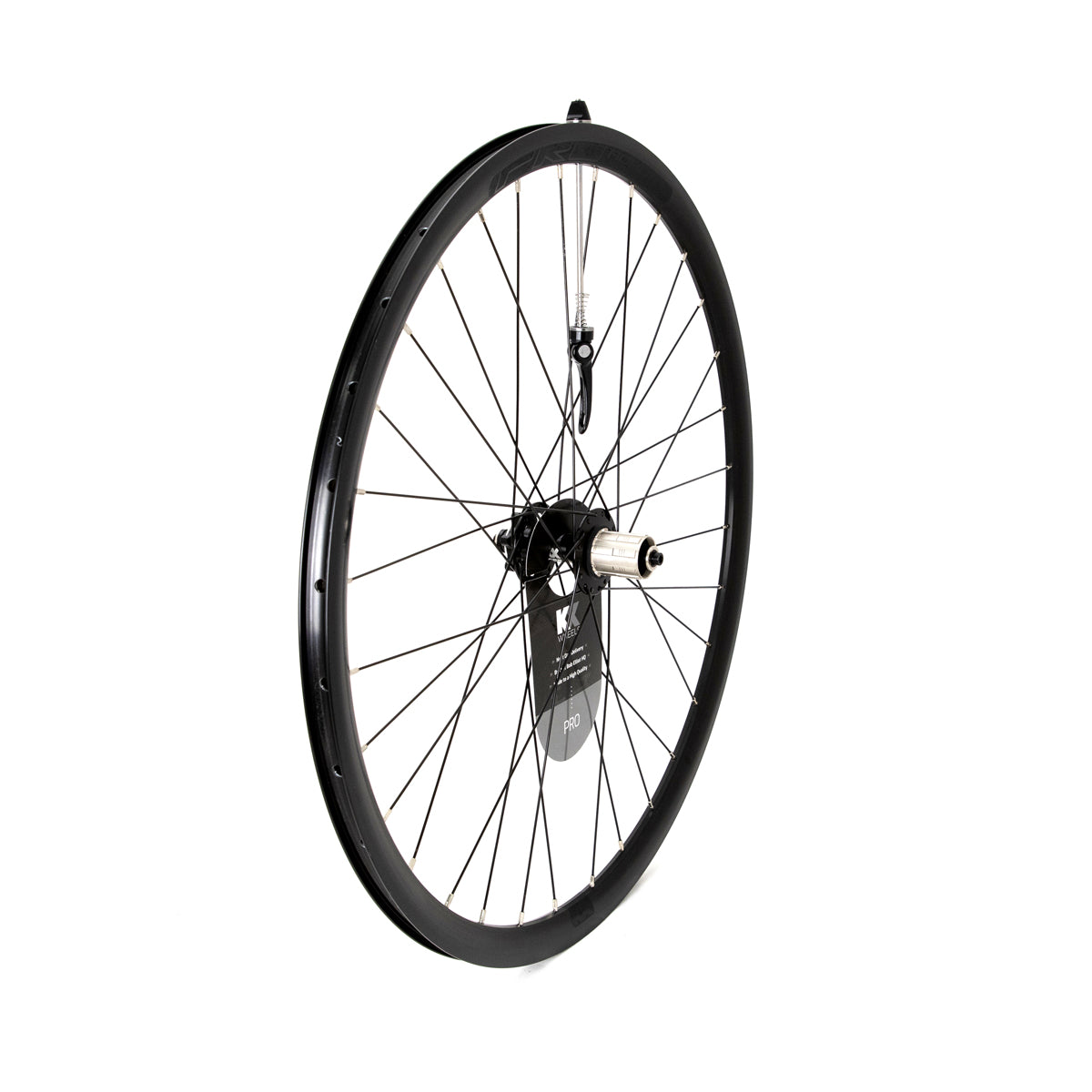 KX Pro Road 700C Q/R Disc Sealed Bearing 10-11 Speed Wheels - Front