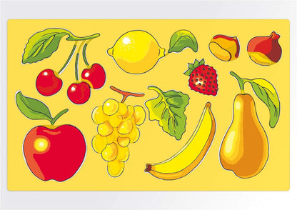 Quercetti: Sagome Starter Set - Frutta E Verdura