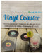 Out of the Blue 71/3075 Coasters in Record Design Protects Against Marks, Stains, Heat and Scratches, Approx. 11 cm, Set of 4 in Gift Box