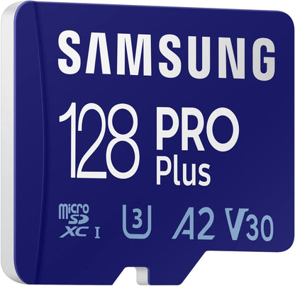 SAMSUNG Speicherkarte mit Lesegerat microSD PRO Pl
