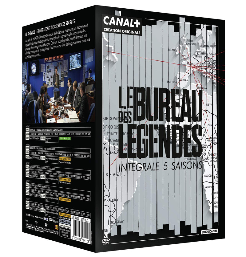 Coffret le bureau des légendes, saisons 1 à 5