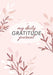 My Daily Gratitude Journal