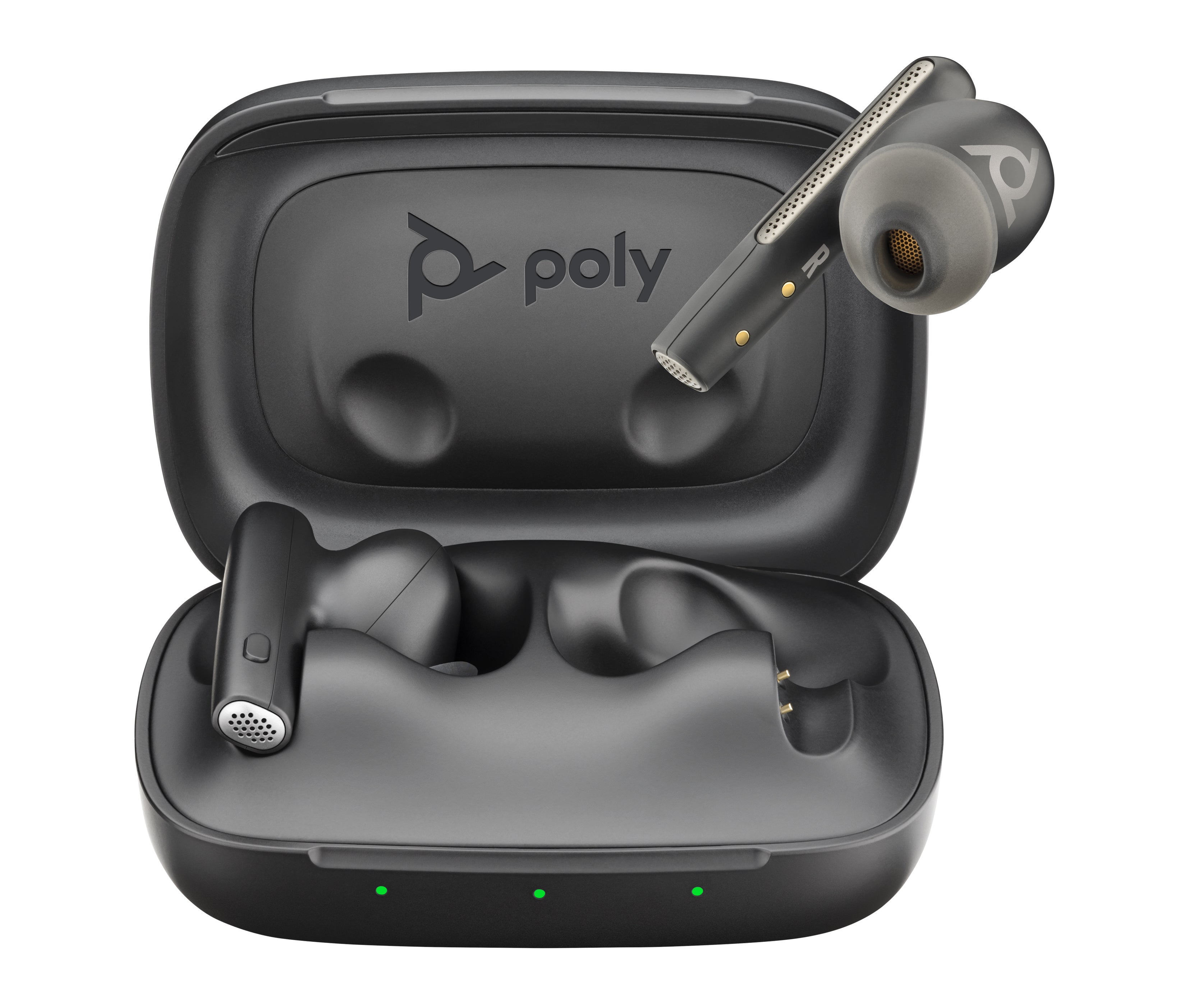 Voyager Free 60 Uc W/Charge Case Usb-A Black Ww