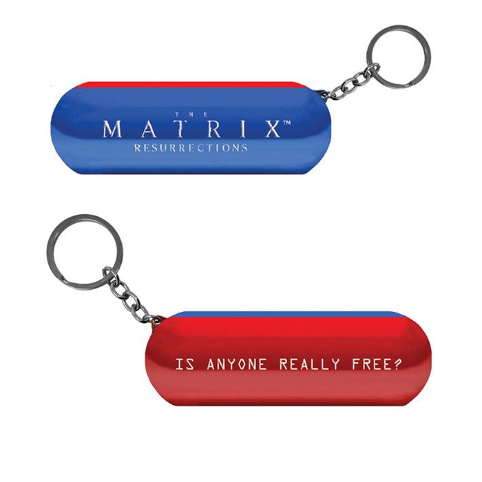 THE MATRIX (RED AND BLUE PILL) 3D KEYCHAIN