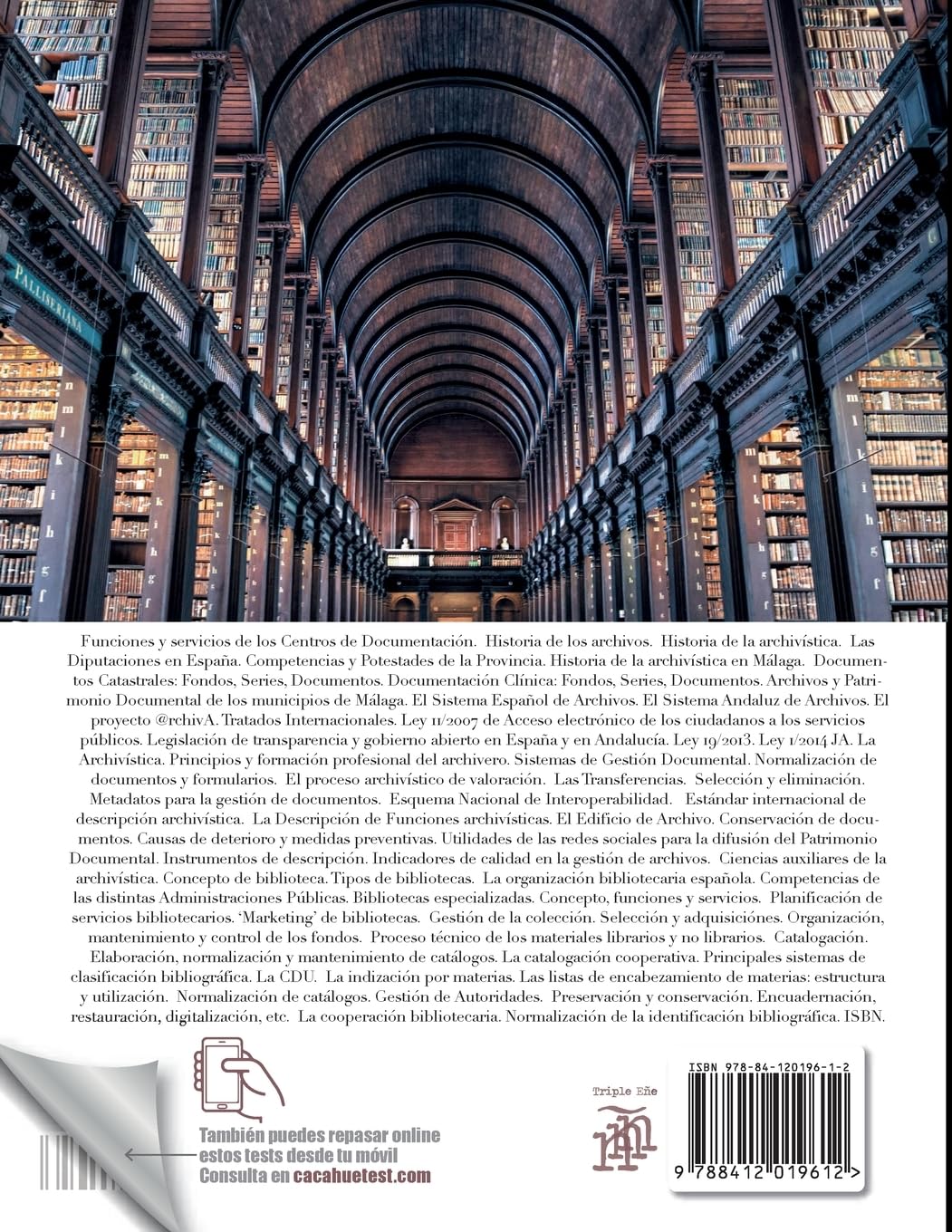 Oposiciones a Bibliotecario y Archivista