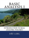 Basic Analysis I