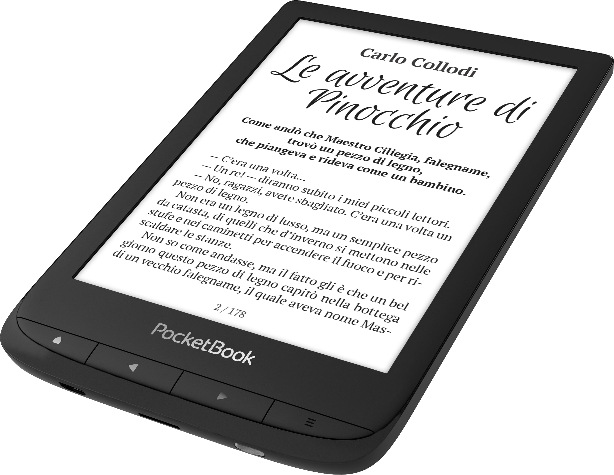 PocketBook Touch Lux 5 e-book reader Touchscreen 8 GB Wi-Fi Black