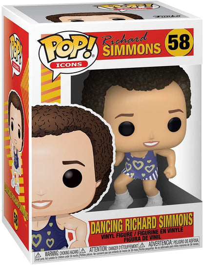 Funko POP! Icons: Dancing Richard Simmons - Collectable Vinyl Figure - Gift Idea - Official Merchandise - Toys for Kids & Adults - TV Fans - Model Figure for Collectors and Display