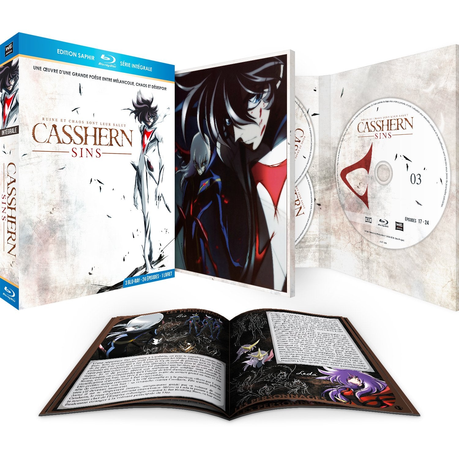 Unbekannt CASSHEM SINS - Intégrale - Coffret Blu-Ray+Livret - Edition Saphir