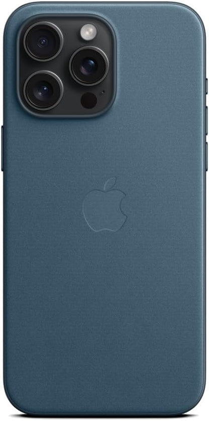 Apple - Back Cover For Mobile Phone - Magsafe Compatibility - Finewoven - Pacific Blue - For Iphone 15 Pro Max