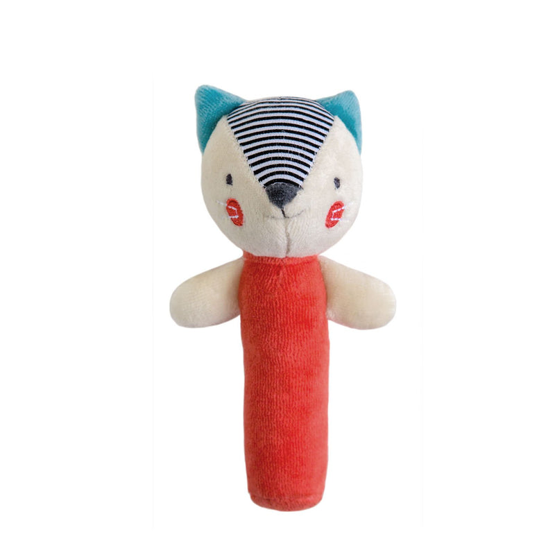Petit Collage - Baby Fox Organic Squeaker