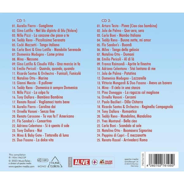 Ciao Italia-50 Italienische Kult-Hits