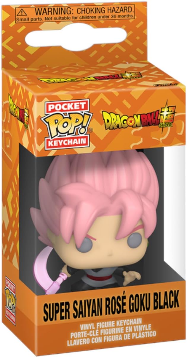 Funko POP! Keychain: DBS - Goku - Translucent Scythe - Dragon Ball Super - Collectable Vinyl Mini Figure Novelty Keyring - Stocking Filler - Gift Idea - Official Merchandise - Anime Fans - Minifigure