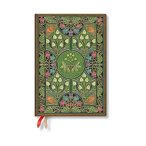 Poetry in Bloom (Poetry in Bloom) Midi Vertical 12-month Dayplanner 2024 (Elastic Band Closure)