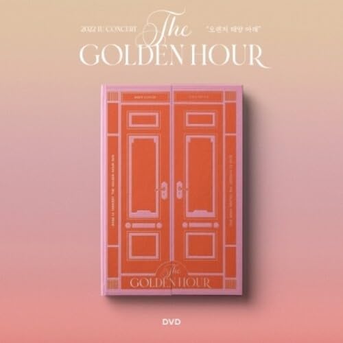 The Golden Hour - 2022 Iu Concert - 3 DVD Set w/152pg Photobook, Reveal Wheel Card, DIY Ornament, 4-Cut Photo, 2 Photocards + 3 Folded Posters