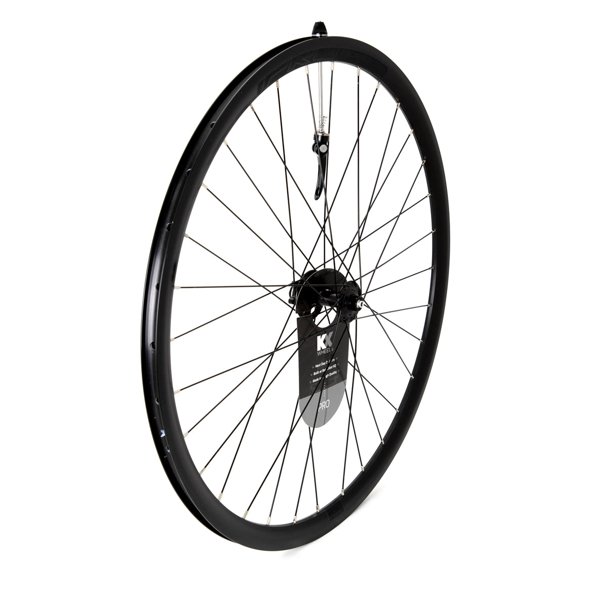 KX Pro Road 700C Q/R Disc Sealed Bearing 10-11 Speed Wheels - Front