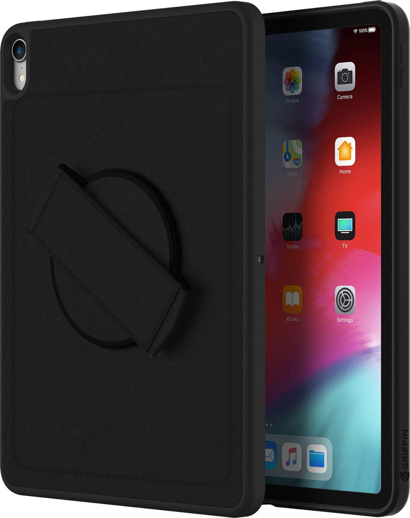 Griffin Airstrap 360 - Back Cover For Tablet - Black - 11`` - For Apple 11-Inch Ipad Pro (1St Generation)