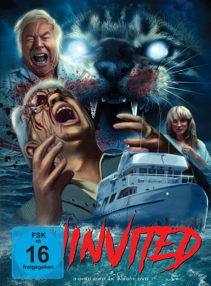 Uninvited - Mediabook - Cover C - Limited Edition (4K Ultra HD) (+ Blu-ray) (+ DVD)