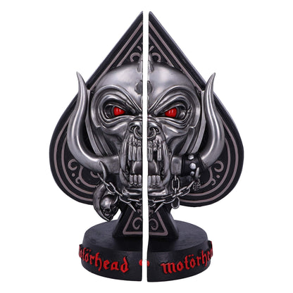 Offically Licensed Motorhead Ace Of Spades Warpig Snaggletooth Bookends