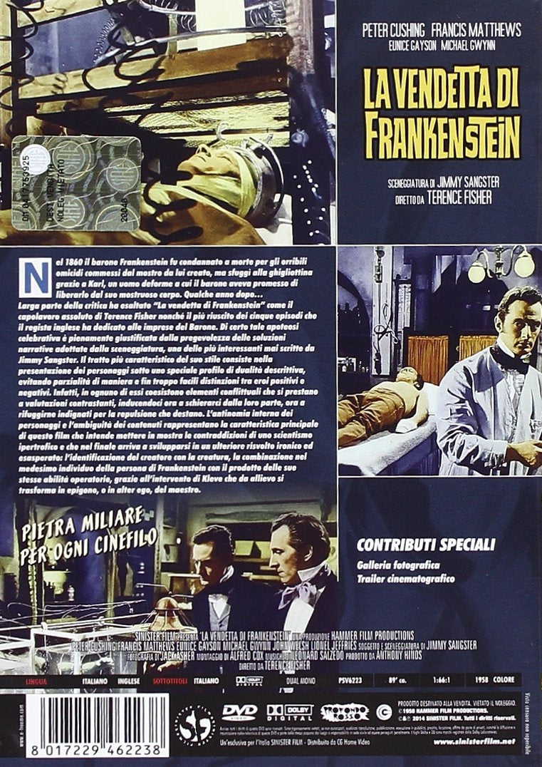 La Vendetta Di Frankenstein (1958)