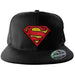 SUPERMAN - Logo - Standard Snapback Cap Black