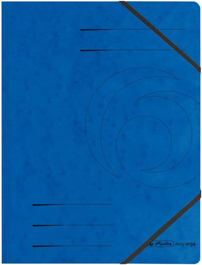 5 herlitz Eckspanner easy orga DIN A4 farbsortiert