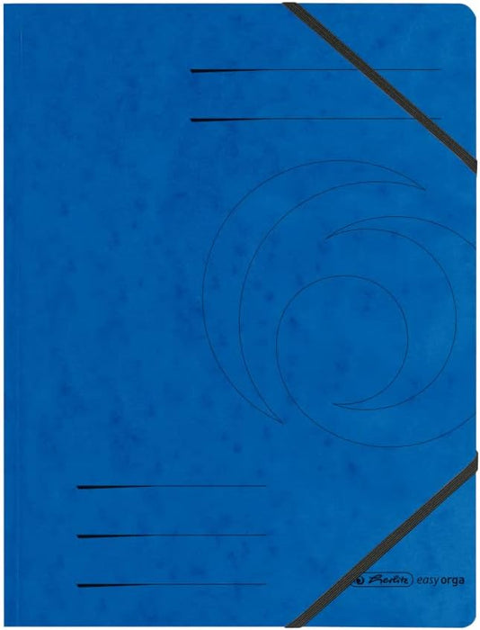 5 herlitz Eckspanner easy orga DIN A4 farbsortiert