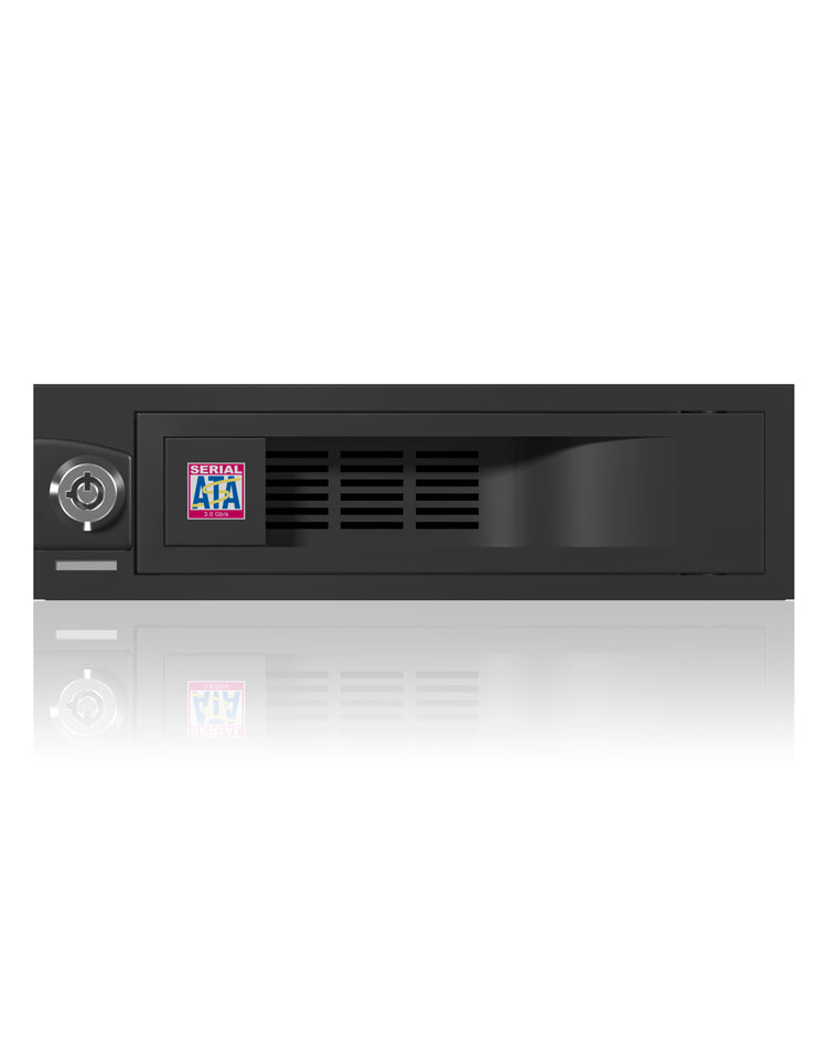 ICY BOX IB-168SK-B 13.3 cm (5.25") Carrier panel Black