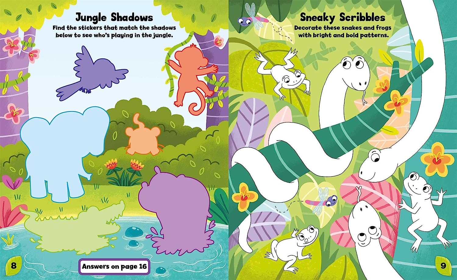 Animal Big Sticker Fun