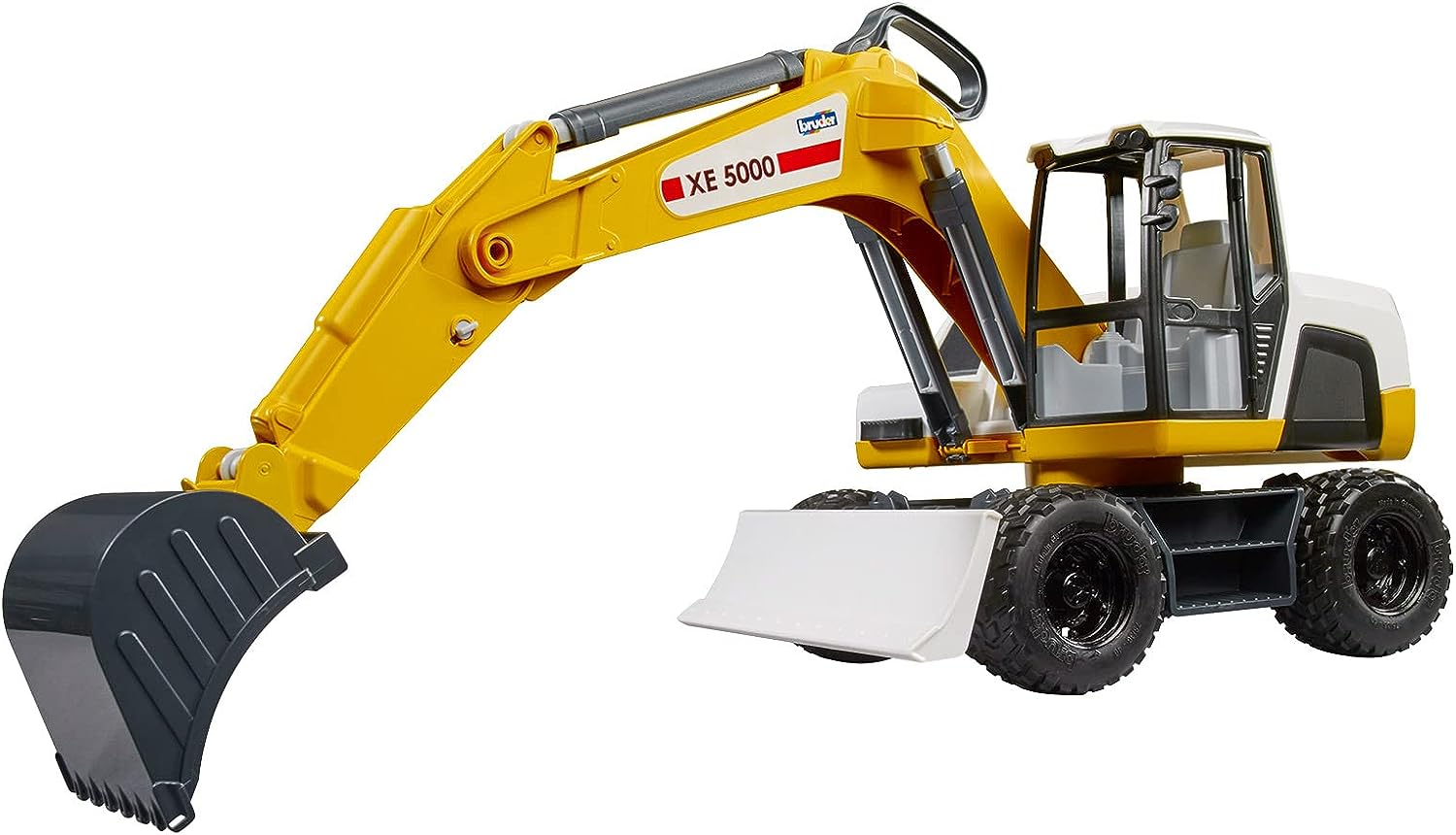 Bruder: 3413 - Bruder Escavatore Su Ruote