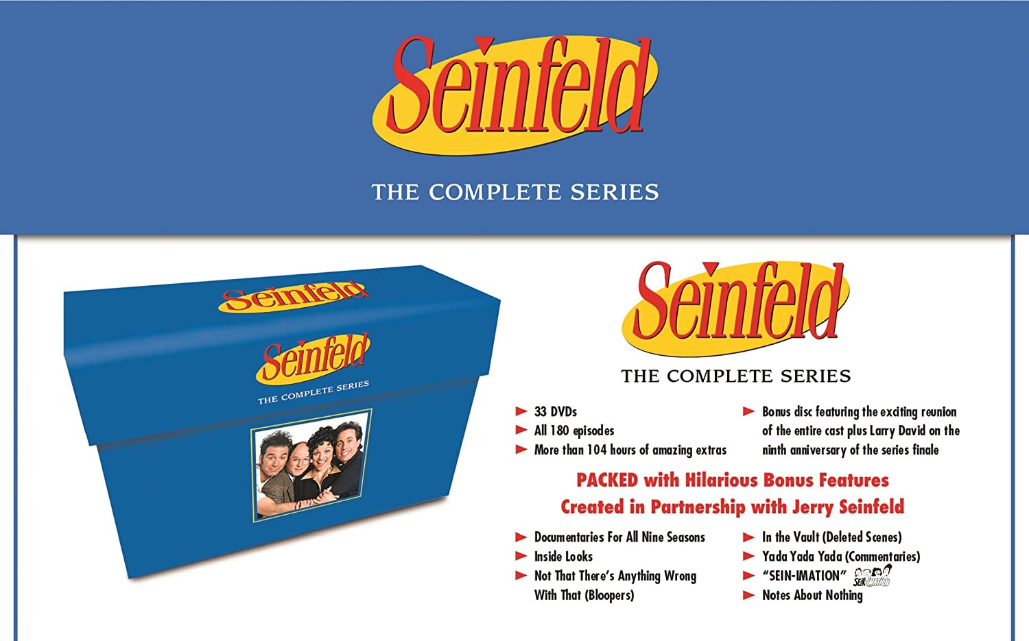 Seinfeld: The Complete Series [DVD]