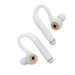 KREAFUNK bGEM Fast Charging 10 Meter Range Wireless Bluetooth In-ear Headphones with Build In Microphone for Running Sport and Gym White