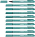 Nylon Tip Writing Pen - STABILO pointMax - Box of 10 - Turquoise Blue